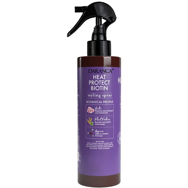 Natural Protein Moisturizing Hair Heat Protectant Spray