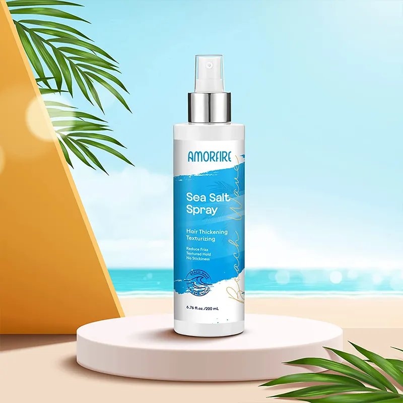 Natural Sea Salt Hair Spray For Beach Wave Hair