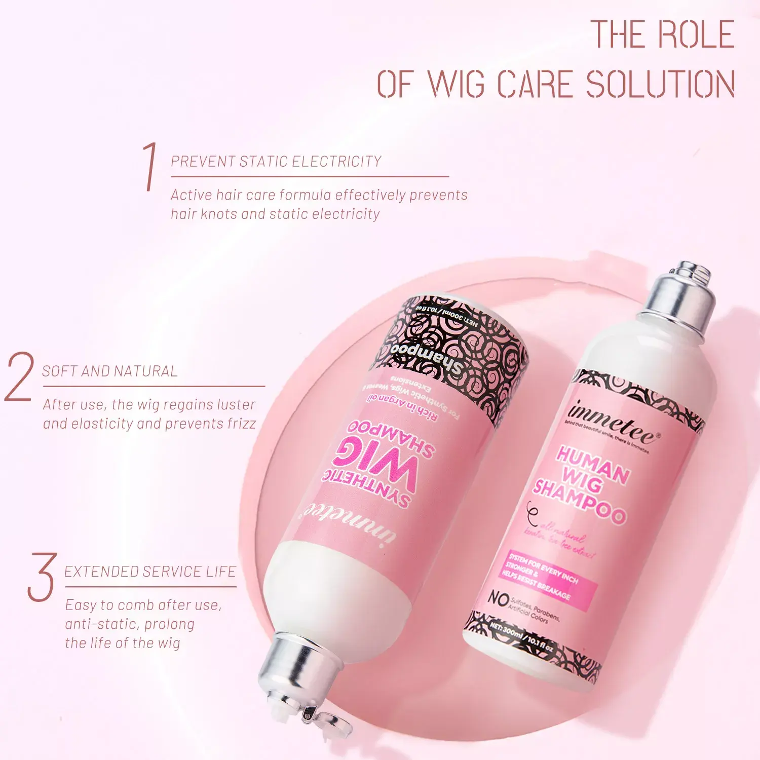Synthetic Wig Hair Shampoo