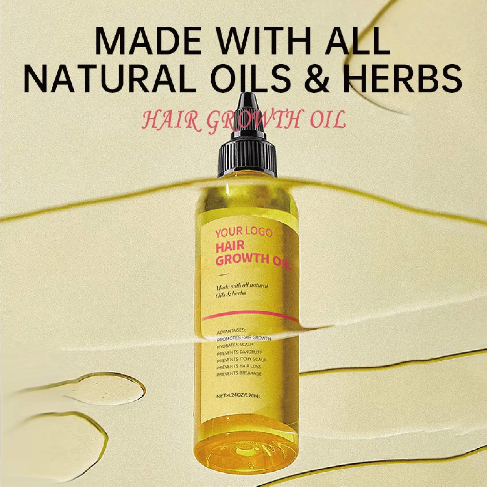 Hair treatment Growth Oil