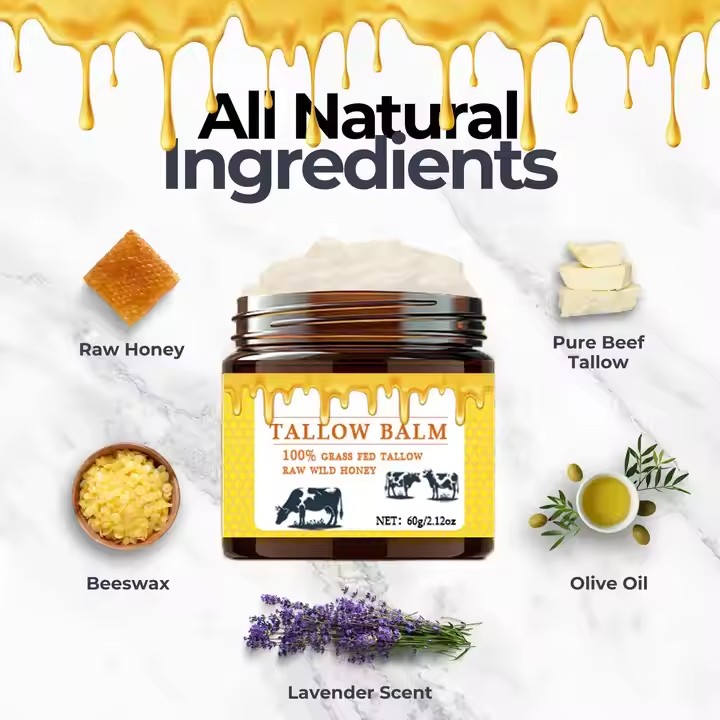 High Quality Whipped Tallow Facial Balm