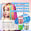 Instant Hair Color Dye Wax