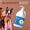 Dog Shampoo & Conditioner Set With Blueberry Fragrance