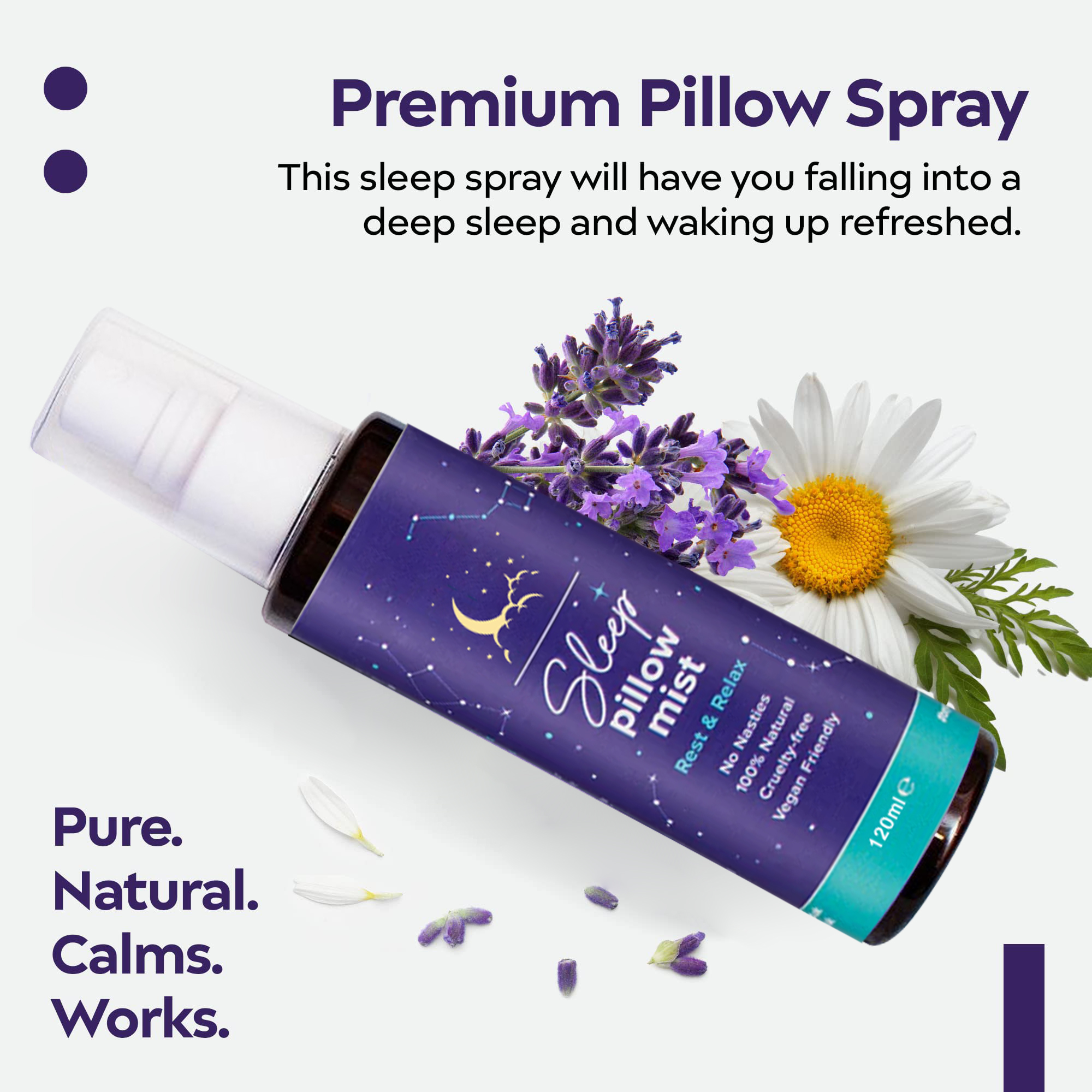 Deep Sleep Pillow Spray: Natural Sleep
