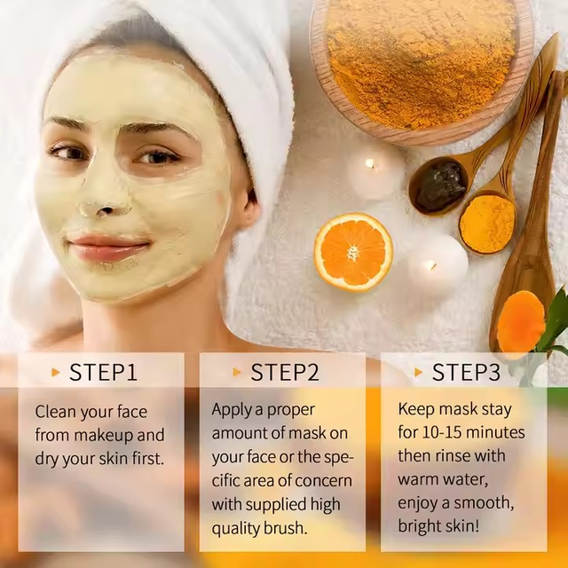 VC and Turmeric Mud Mask