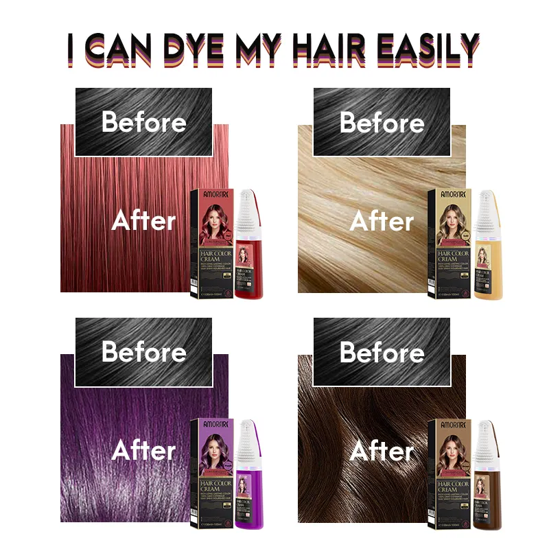 Organic Herban Extracts Brown Hair Dye Shampoo