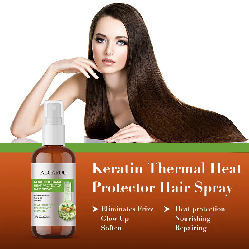 ALCAROL Keratin Thermal Heat Protector Hair Spray