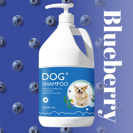 Dog Shampoo & Conditioner Set With Blueberry Fragrance