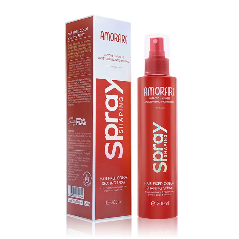 Hair Fixed Color Styling Spray