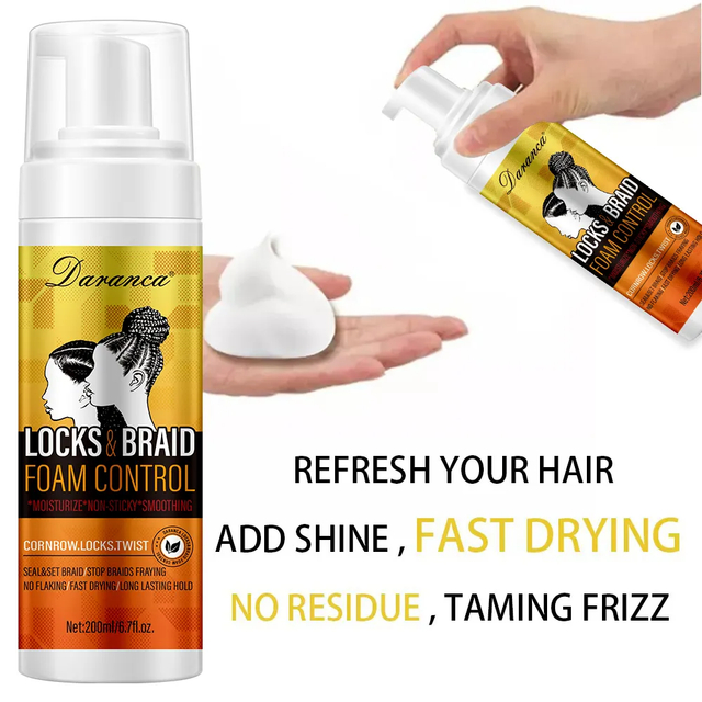 New Curl Hair And Braid Styling Mousse