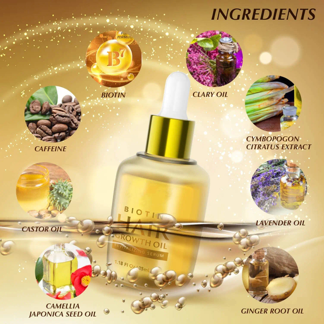 Biotin Hair Growth Oil Serum