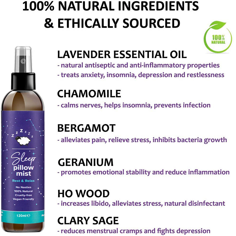 Sleep Spray with Melatonin & Essential Oils