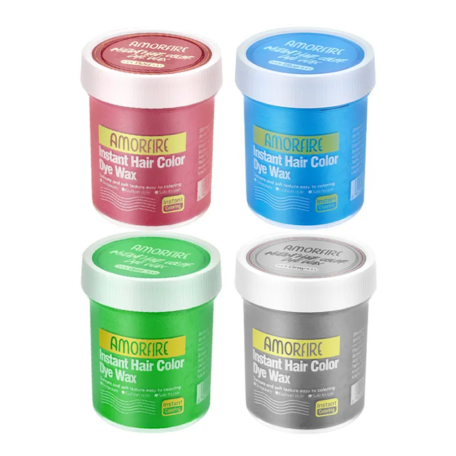 Instant Hair Color Dye Wax