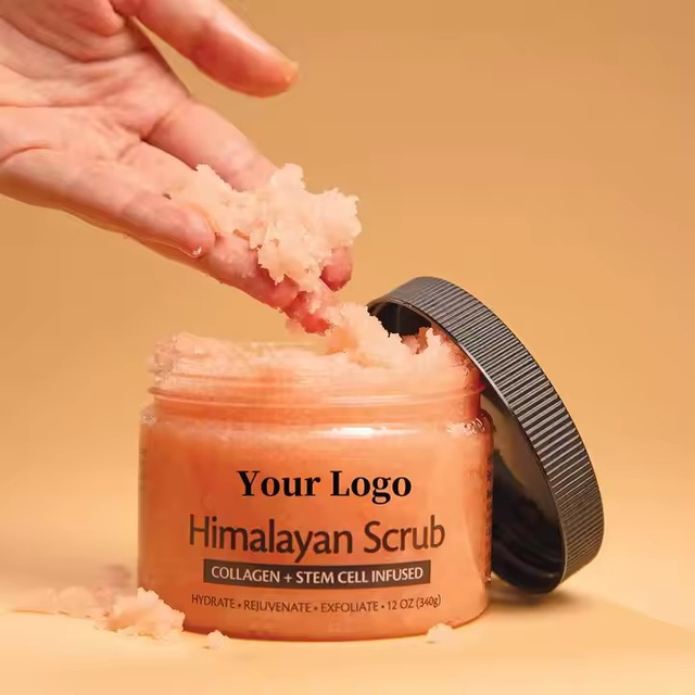 Himalayan Salt Body Scrub with Collagen