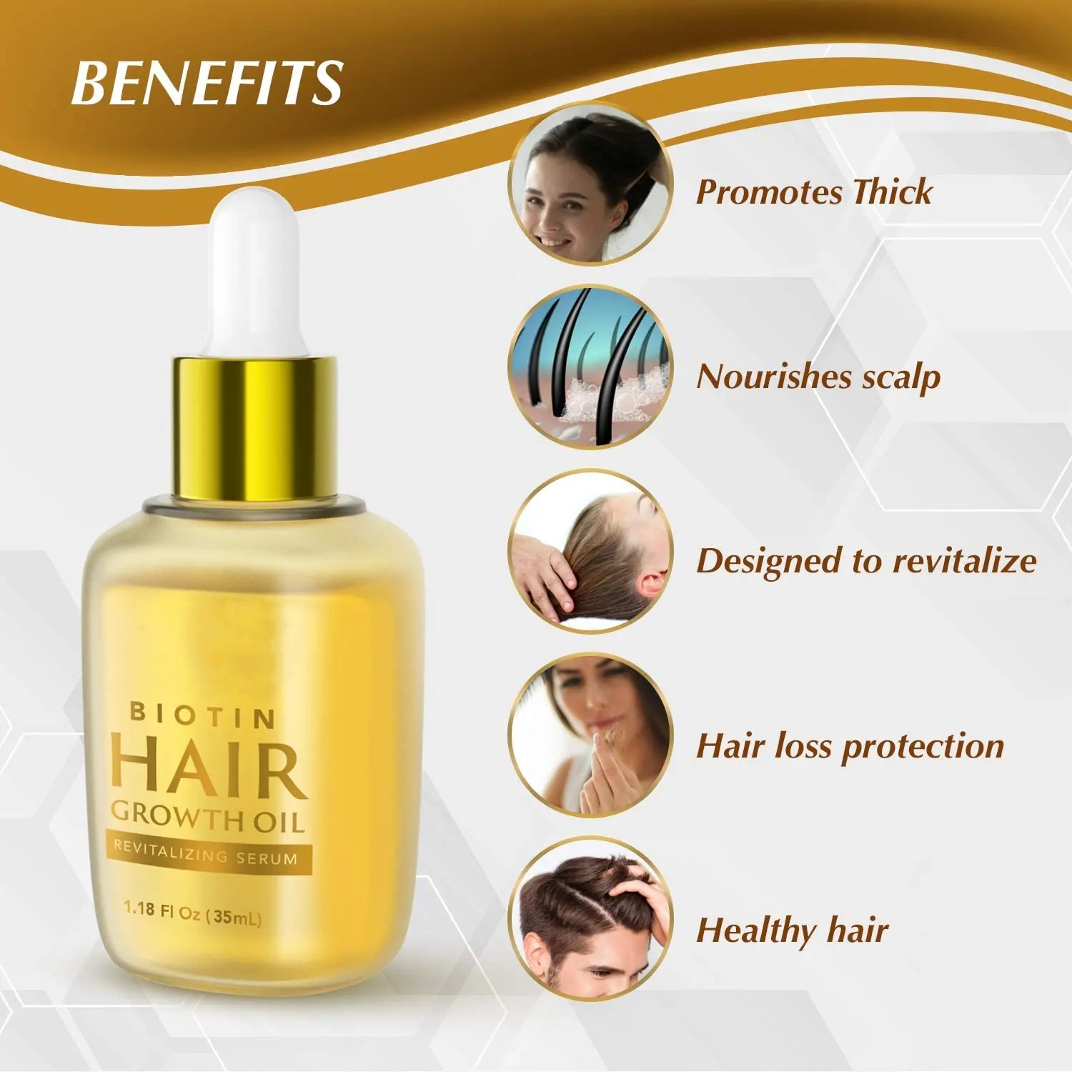 Biotin Hair Growth Oil Serum