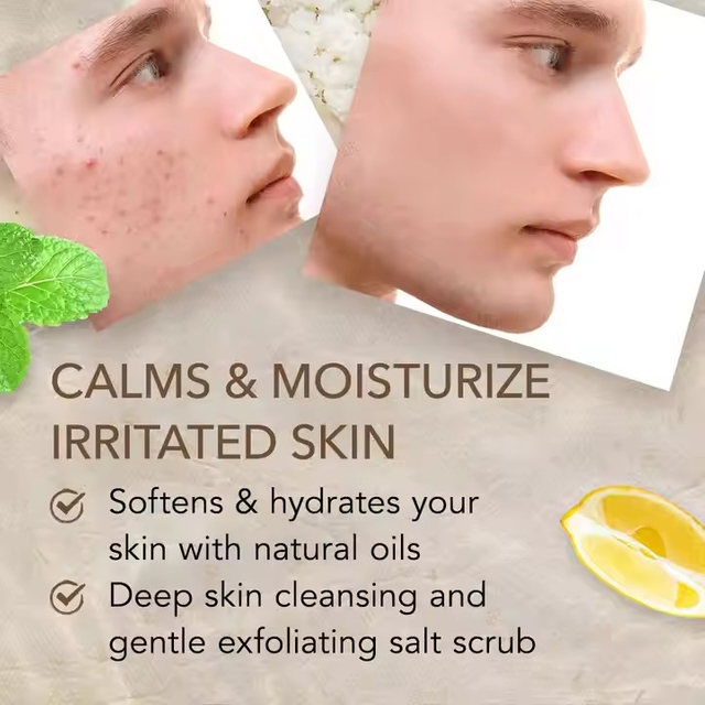 Dead Sea Salt Lemon Body Scrub
