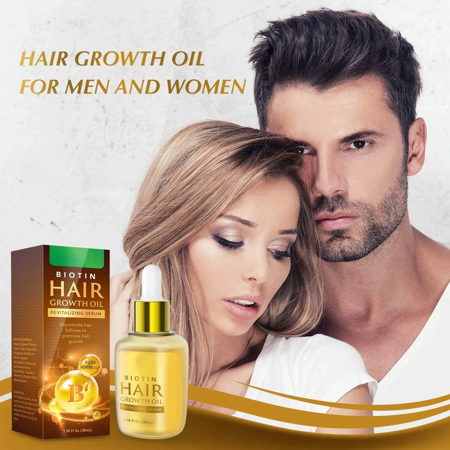 Biotin Hair Growth Oil Serum