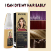 Permanent Hair Color Dye Shampoo with Comb Pump