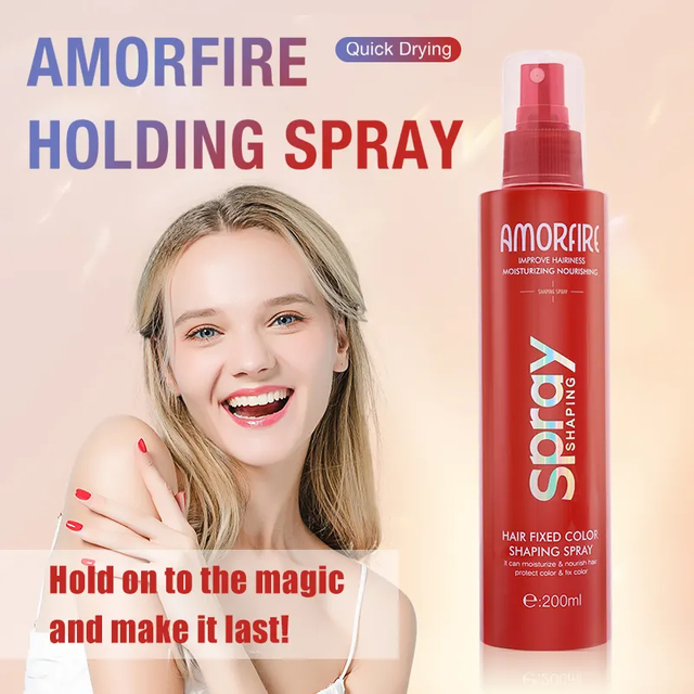 Hair Fixed Color Styling Spray