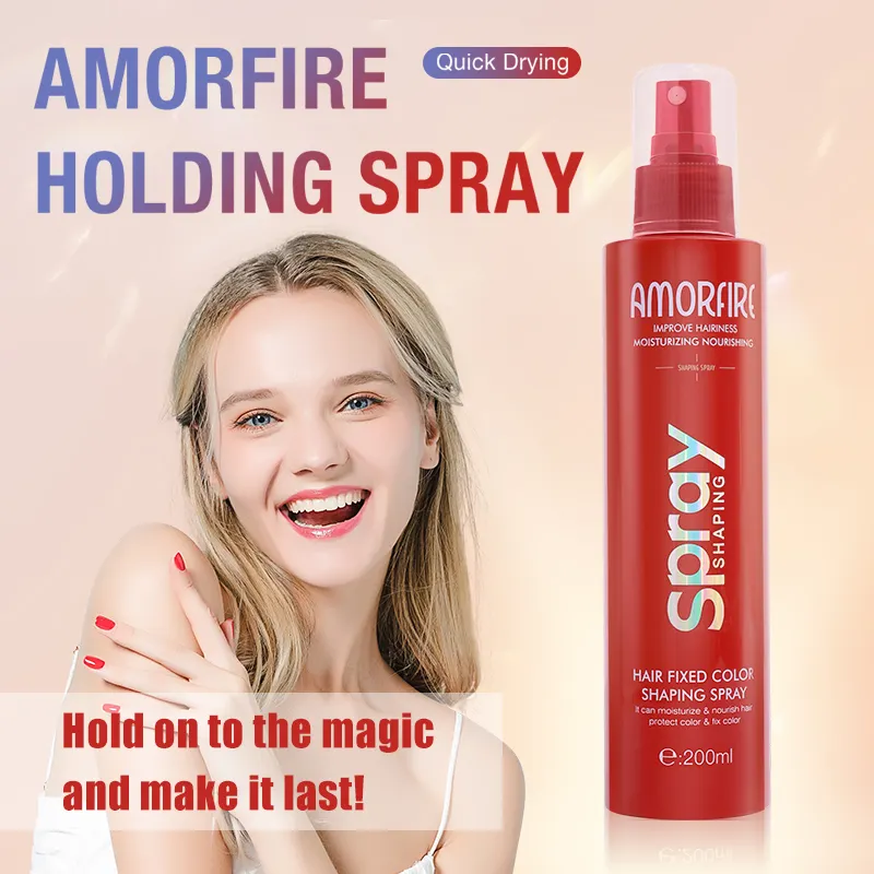 Hair Fixed Color Styling Spray