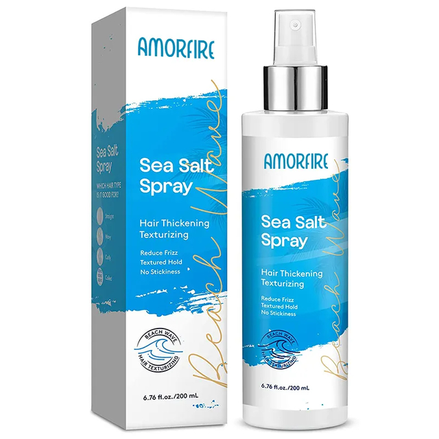 Natural Sea Salt Hair Spray For Beach Wave Hair