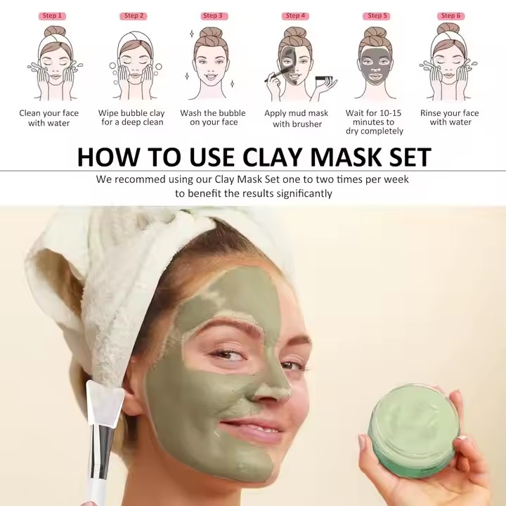 DARANCA Mud Clay Face Mark 3 colors