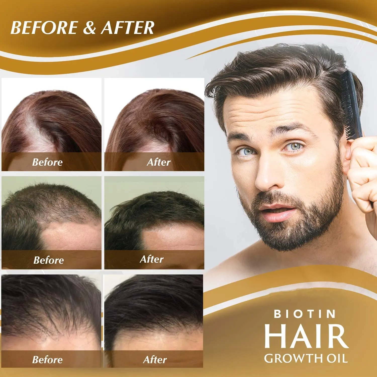 Biotin Hair Growth Oil Serum