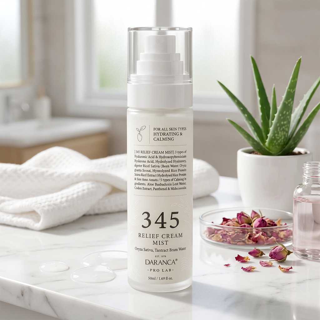 Moisturizing 345 Face Skin Cream Mist