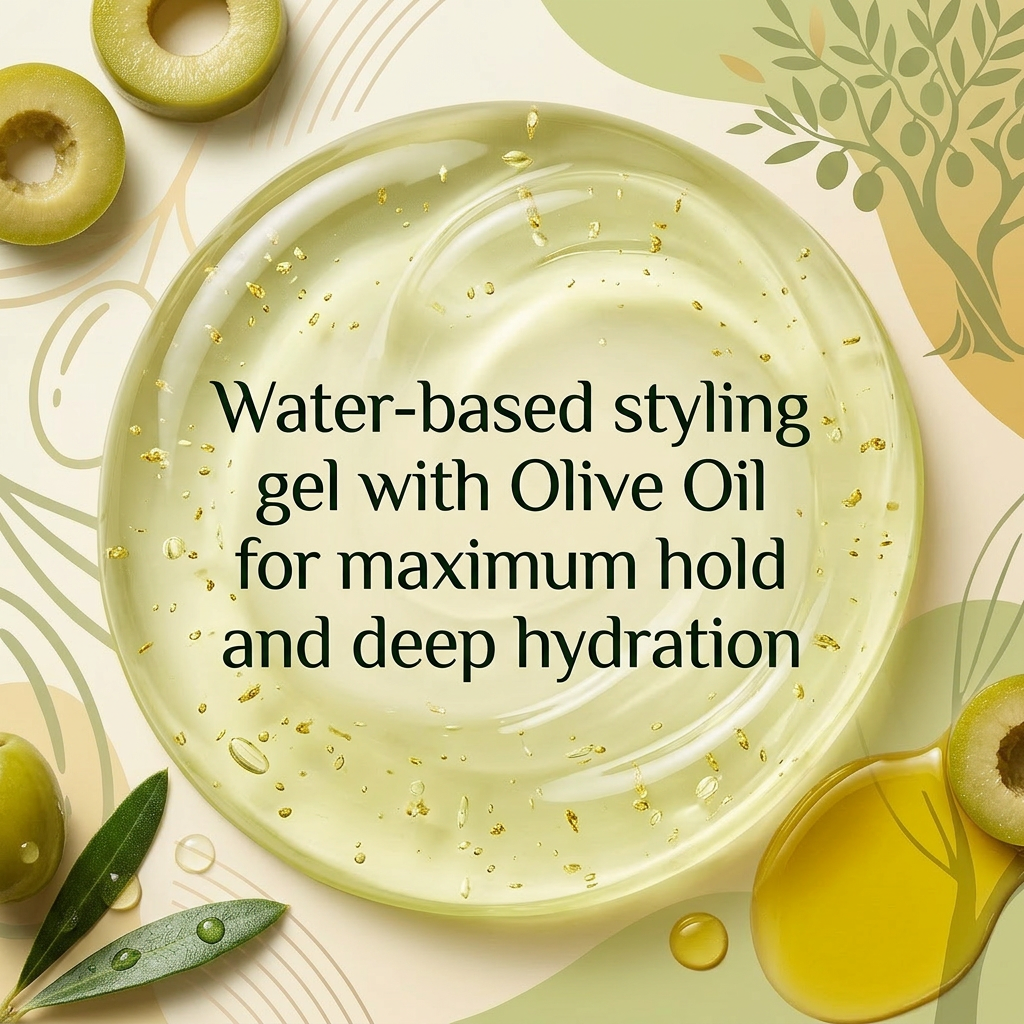Olive Oil Curl Hair Product Deep Moisturizing Hydrating Gel
