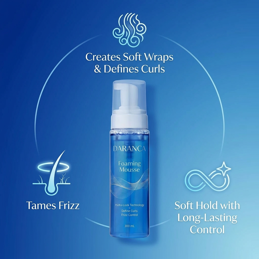 Curly Hair Styling Hair Foaming Mousse