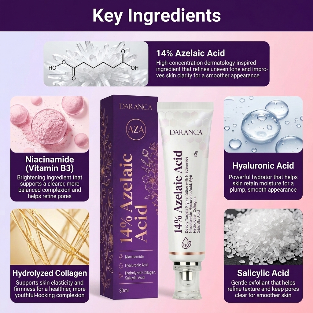 14% Azelaic Acid Soothing Facial Treatment Face Cream