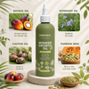 Private Label Wonder Hair Growth Oil Natural Plant Blend Batana Rosemary Castor Oil For Thicker Moisturized Hair 120ml