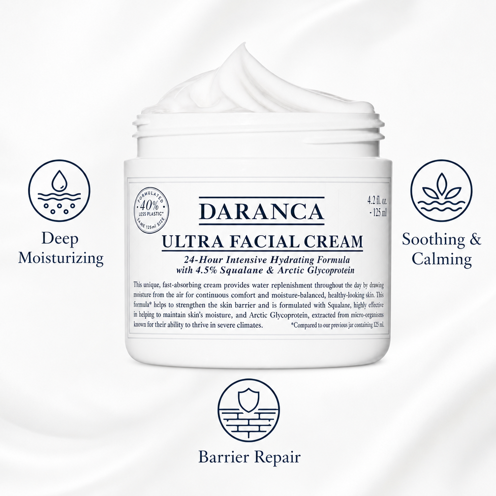 Wholesale Custom DARANCA Ultra Face Cream 4.5% Squalane Barrier Repair Moisturizer 125ml