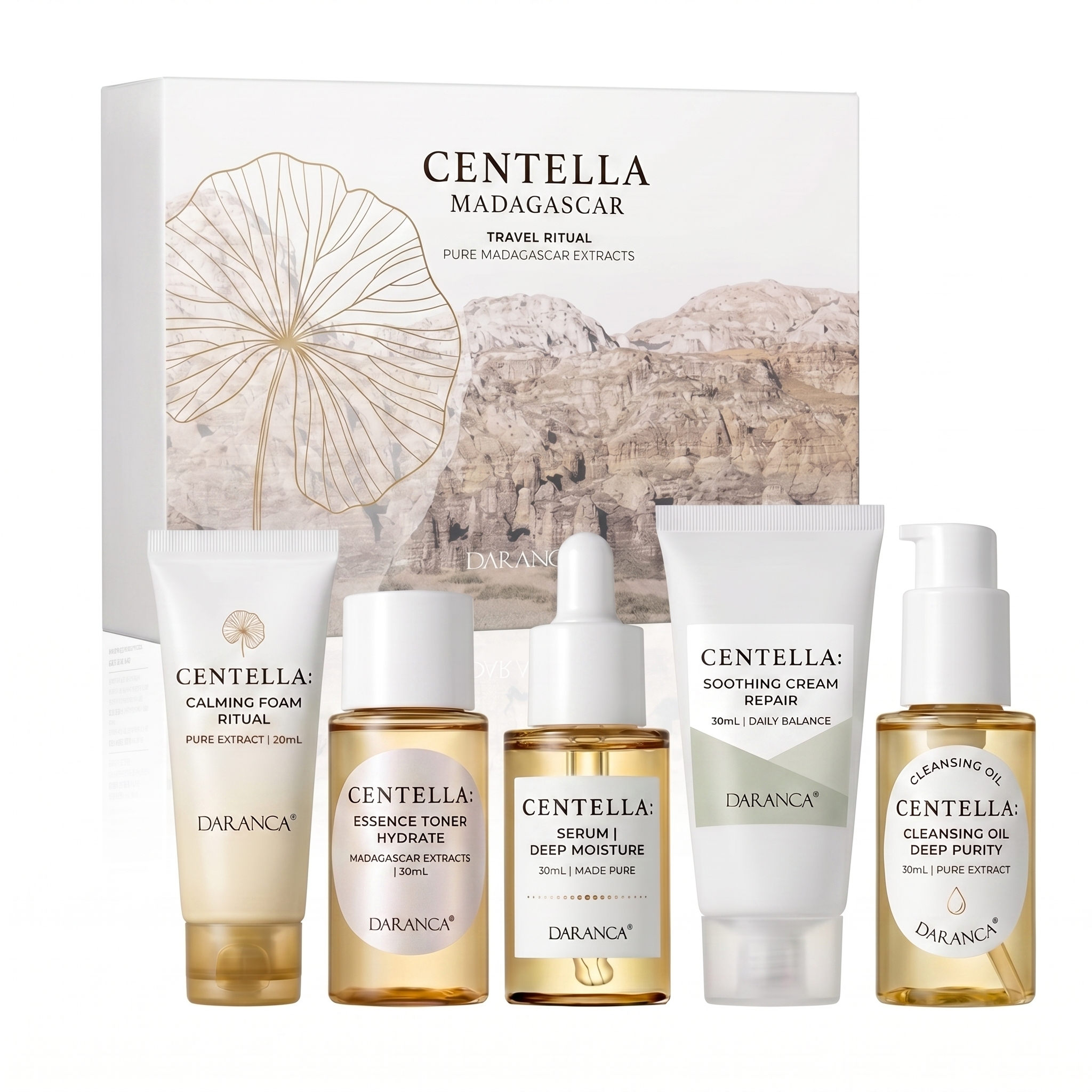 Centella Asiatica Hydrating Skin care Set