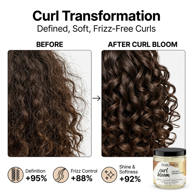 Daranca Curl Bloom Coconut Curling Gel&eacute;e 