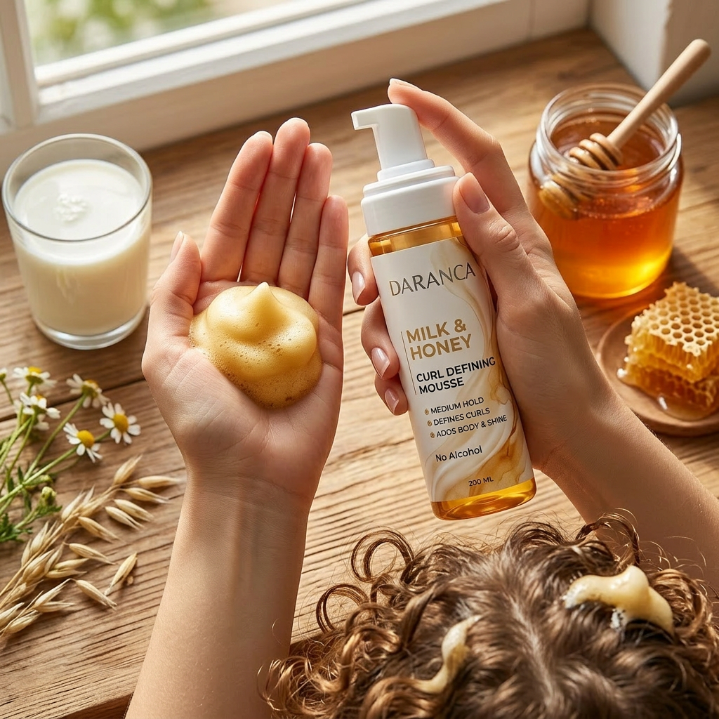 Moisturizing & Nourishing Curl Hair Mousse