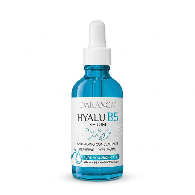 Hyaluronic Acid & Vitamin B5 Panthenol Deeply Hydrates Skin Face Serum