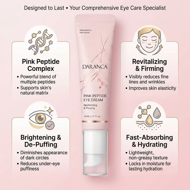 Crema contorno occhi antiet&agrave; al peptide rosa