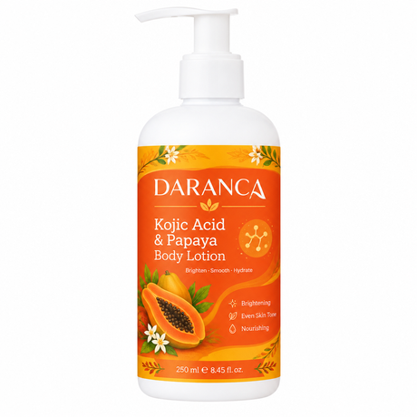 Daranca Brightening Smoothing Hydrating Kojic Acid Papaya Body Lotion