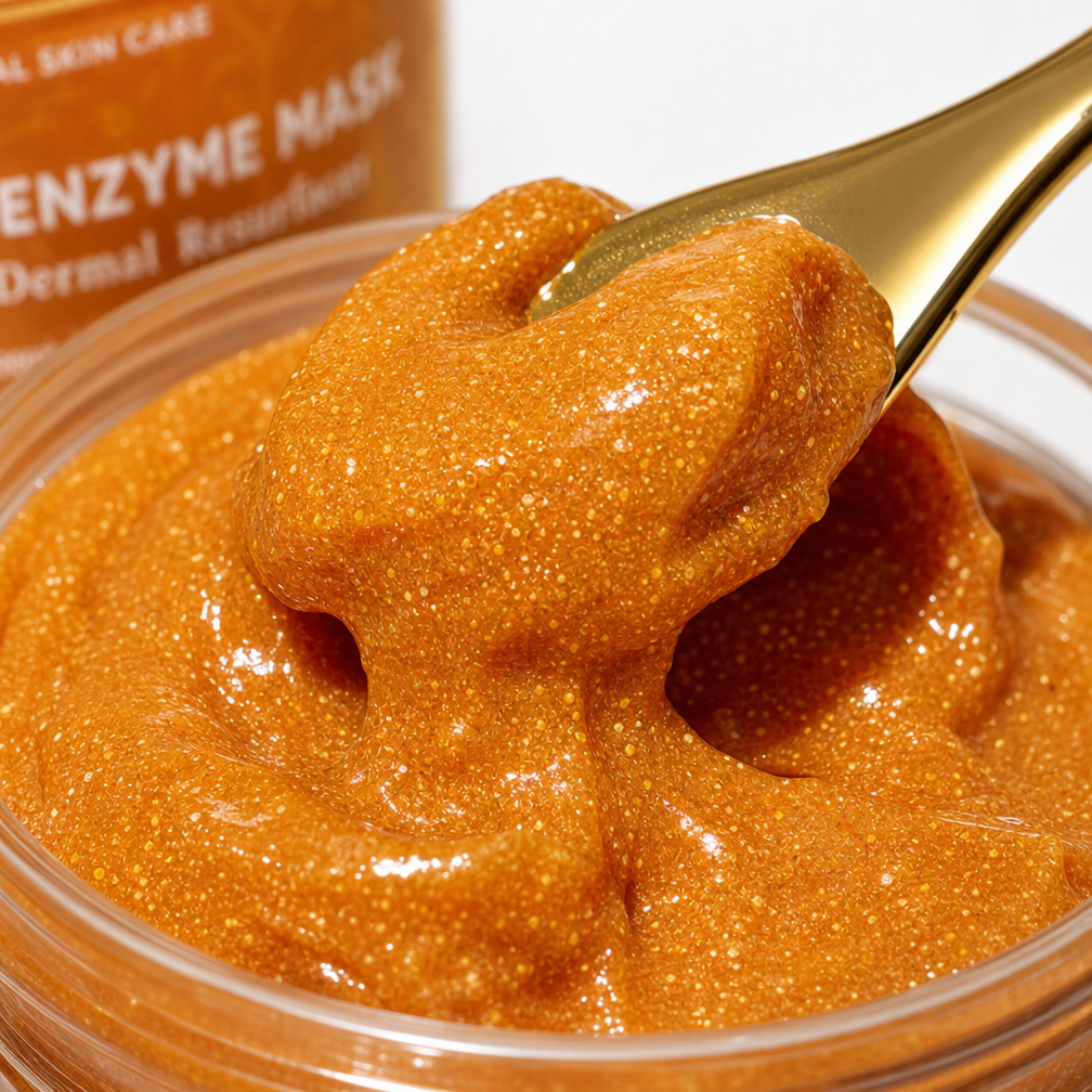 DARANCA 3-in-1 Pumpkin Enzyme Face Mask Polish Brightening Skin Revitalizing Treatment Facial