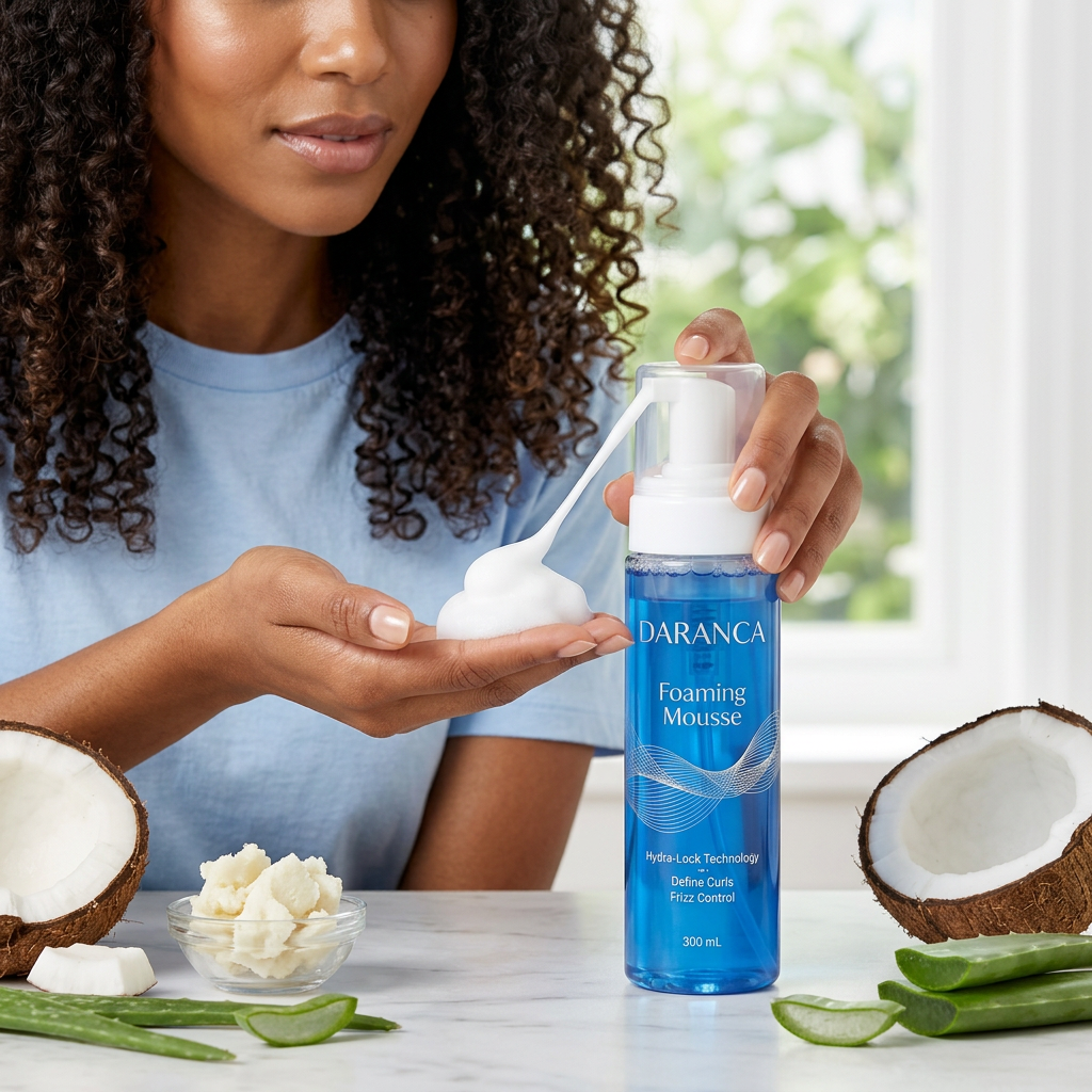 Curly Hair Styling Hair Foaming Mousse