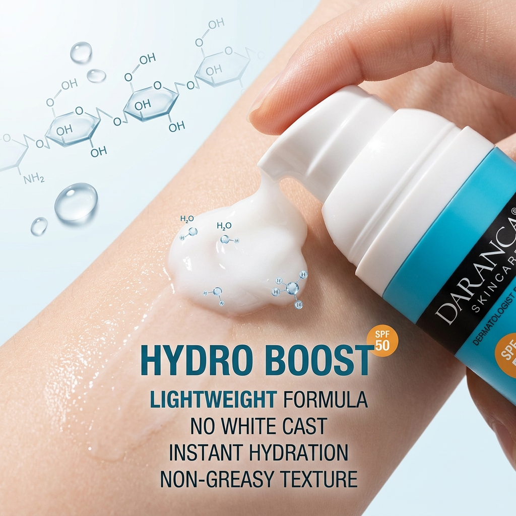 Hyaluronic Acid Moisturizing Sunscreen for Face And Body