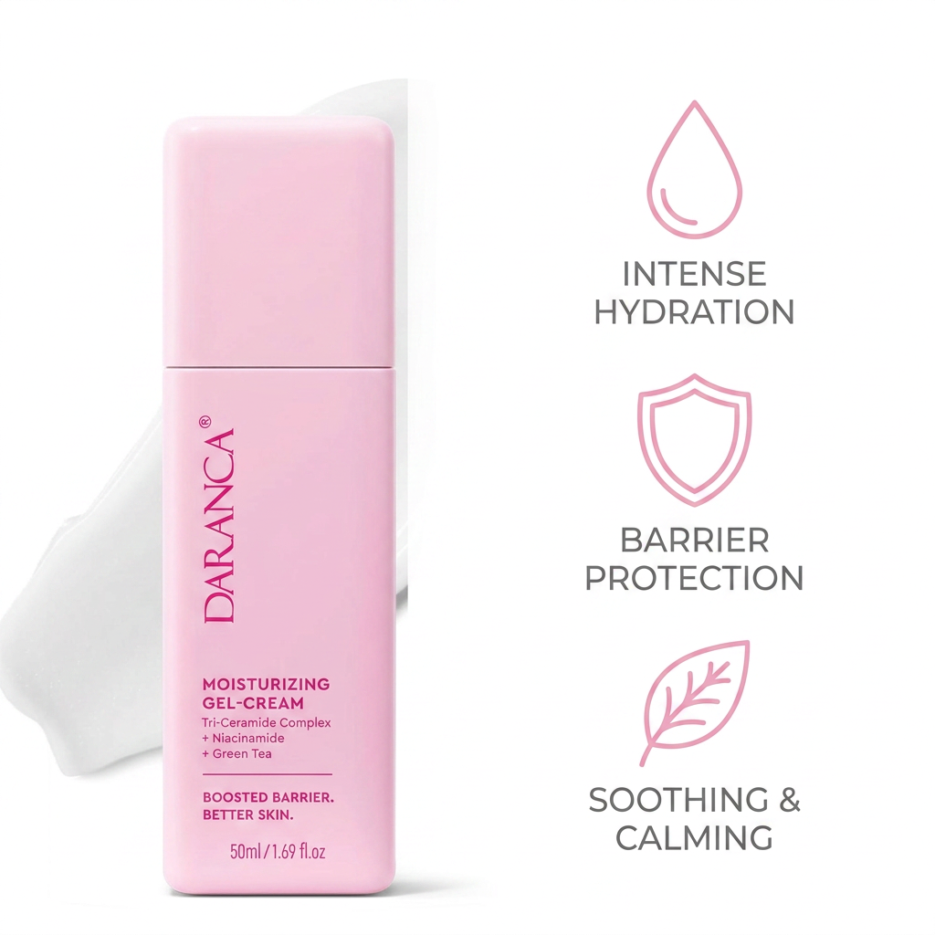 Face Skin Green Tea Niacinamide Ceramide Gel Facial Cream