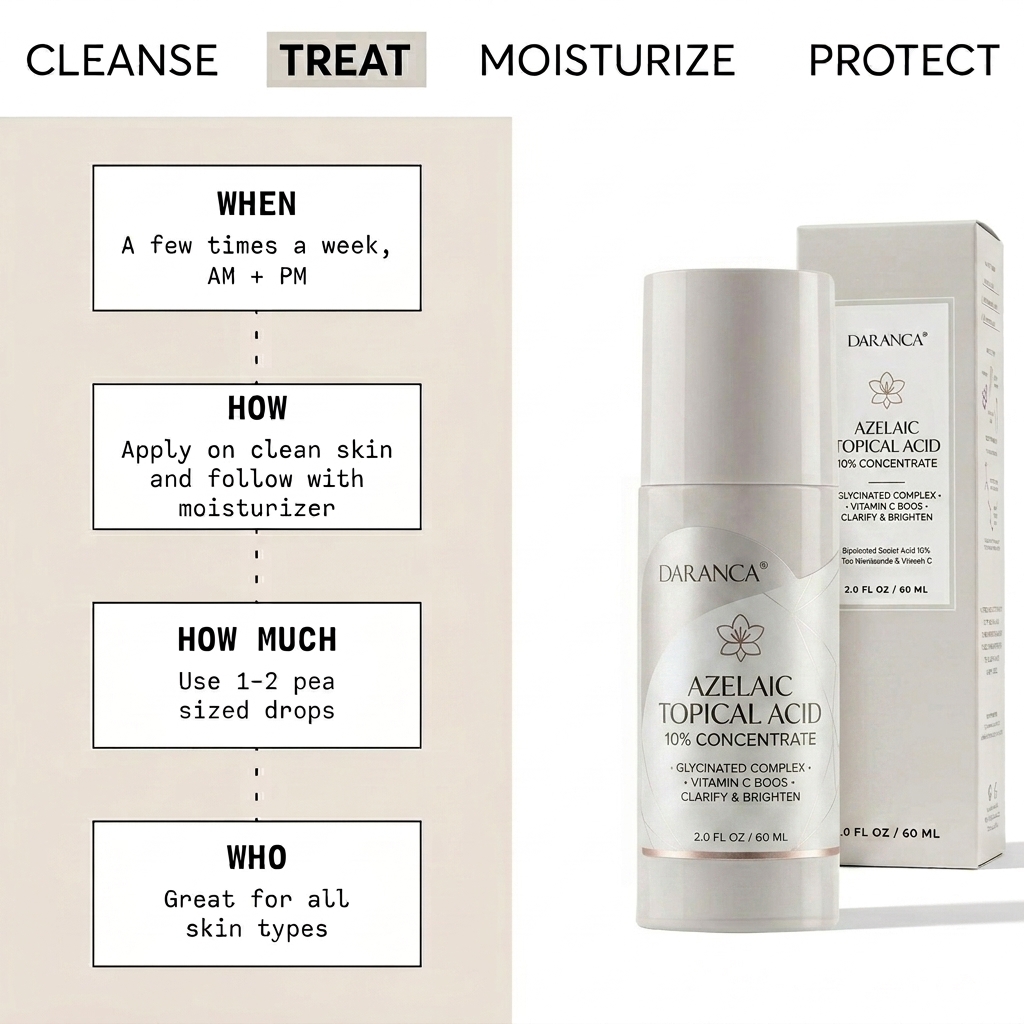 10% Azelaic Acid Anti Acne Face Skin Care Serum
