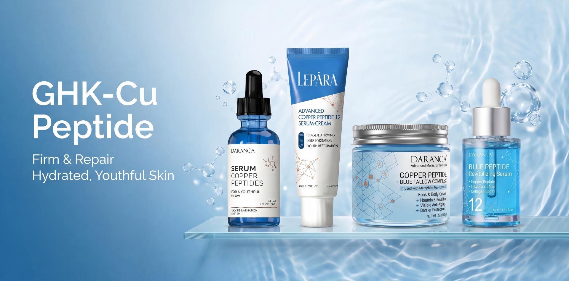 OEM Manufacturer of GHK-Cu Skincare Products