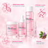 Daranca Pink PDRN 12 Peptide Full Skincare Set, Regenerating Firming & Brightening Facial Skin Care Kit