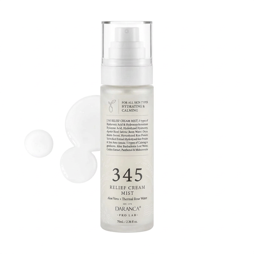 Moisturizing 345 Face Skin Cream Mist
