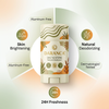 Aluminum Free Salt & Stone Natural Deodorant - Santal & Vetiver
