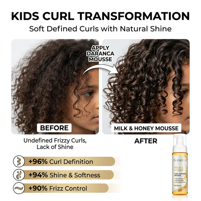Moisturizing & Nourishing Curl Hair Mousse