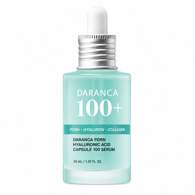 Custom Logo 100+ PDRN Capsule Face Serum Triple Complex Hyaluronic Acid Collagen Hydrating Smoothing Glow Boost Facial Serum